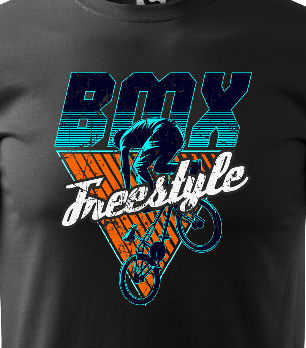Tricou pentru biciclisti BMX, idee de cadou, BMX FreeStyle2 [2]