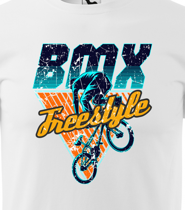Tricou pentru biciclisti BMX, idee de cadou, BMX FreeStyle2 [2]