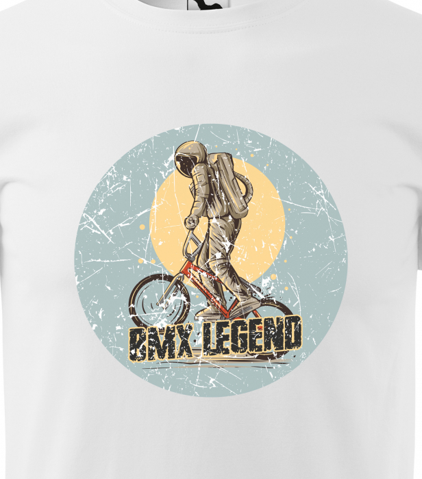 Tricou pentru biciclisti BMX, idee de cadou, BMX Moon Legend [2]