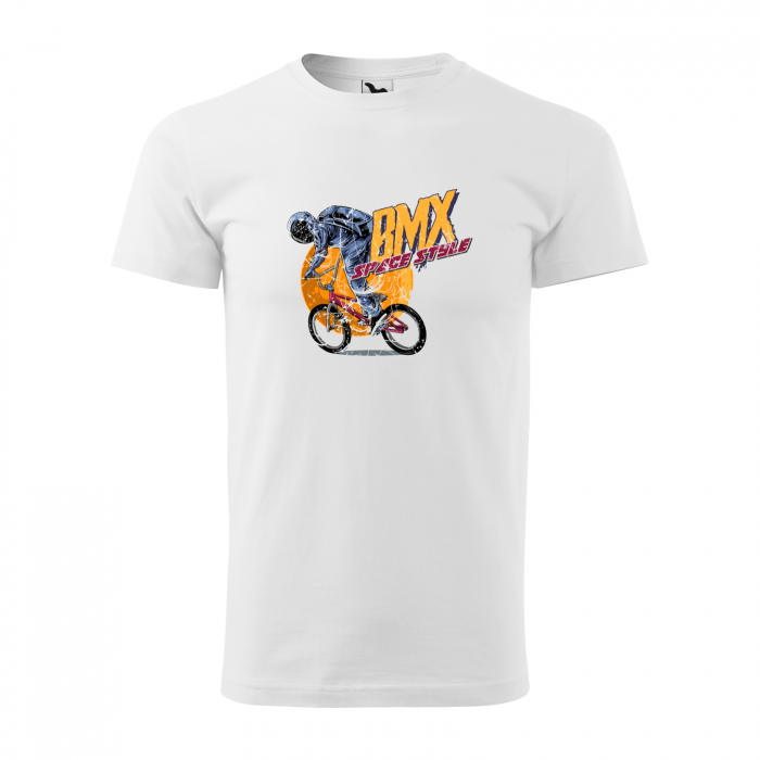 Tricou pentru biciclisti BMX, idee de cadou, BMX Space Style [1]