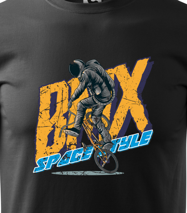 Tricou pentru biciclisti BMX, idee de cadou, BMX Space Style2 [2]