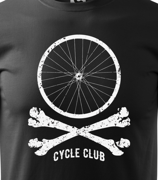 Tricou pentru biciclisti, idee de cadou, Bike Bones [2]