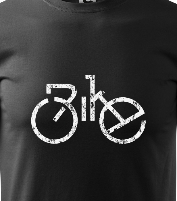 Tricou pentru biciclisti, idee de cadou, Bike Text [2]