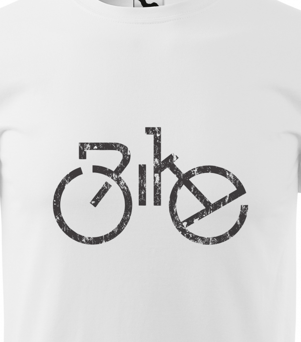 Tricou pentru biciclisti, idee de cadou, Bike Text [2]