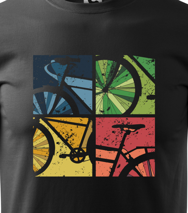 Tricou pentru biciclisti, idee de cadou, Colorful Life [2]