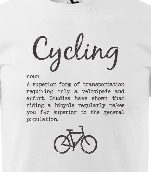Tricou pentru biciclisti, idee de cadou, Cycling Definition [2]