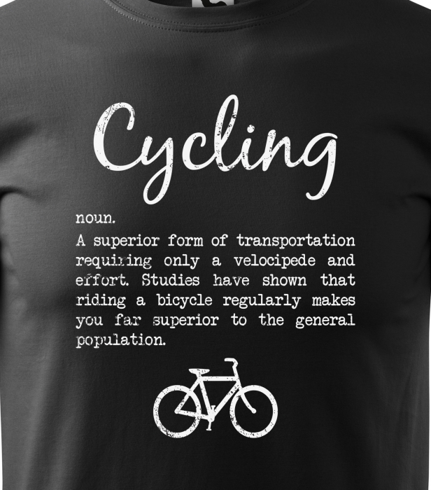 Tricou pentru biciclisti, idee de cadou, Cycling Definition [2]