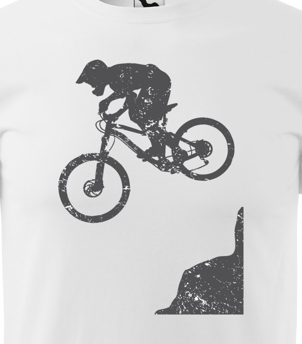 Tricou pentru biciclisti, idee de cadou, Down the Mountain [2]