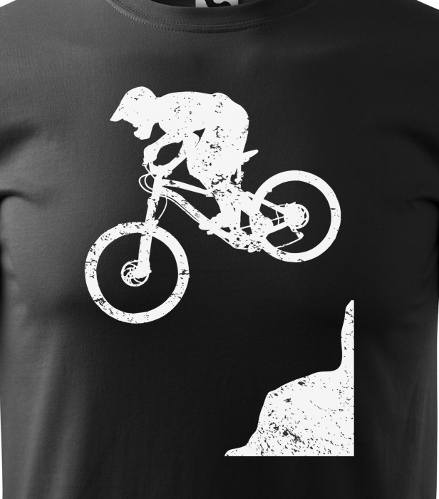 Tricou pentru biciclisti, idee de cadou, Down the Mountain [2]