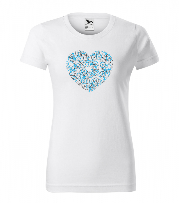 Tricou pentru biciclisti, idee de cadou, Heart Bike [1]