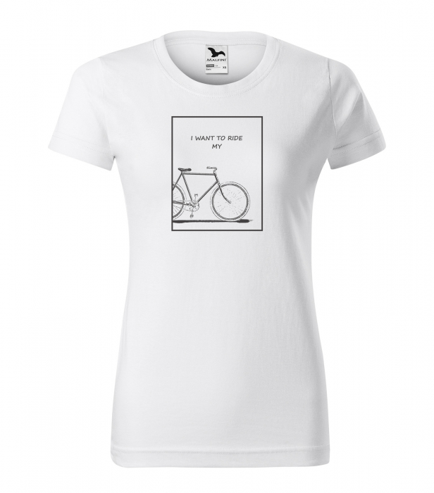 Tricou pentru biciclisti, idee de cadou, I Want to Ride my Bike [1]