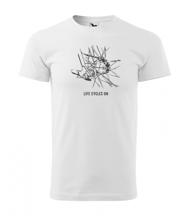 Tricou pentru biciclisti, idee de cadou, Life Cycles On [1]