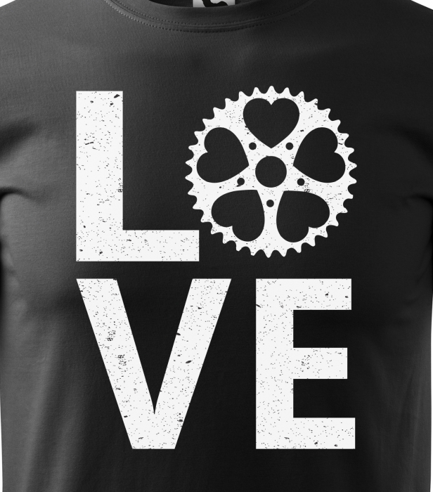 Tricou pentru biciclisti, idee de cadou, Love to Bike [2]