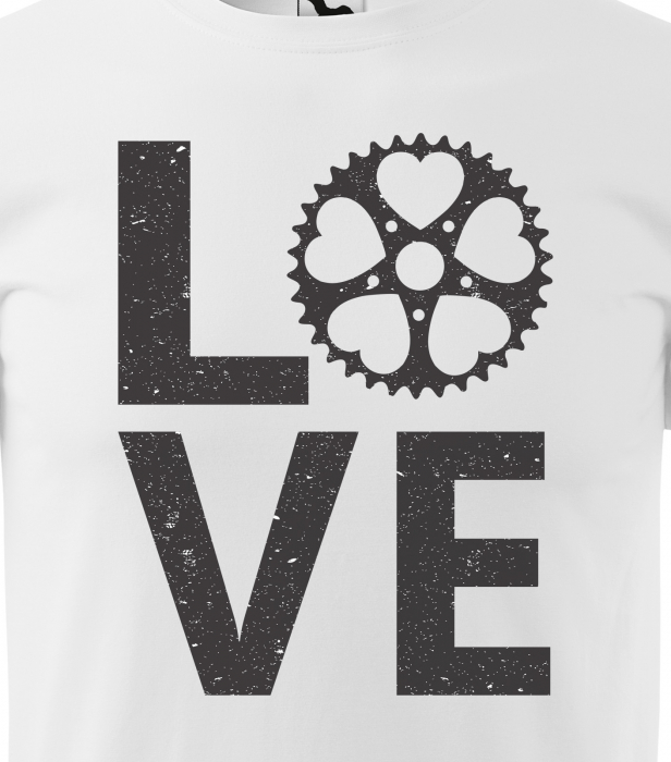 Tricou pentru biciclisti, idee de cadou, Love to Bike [2]