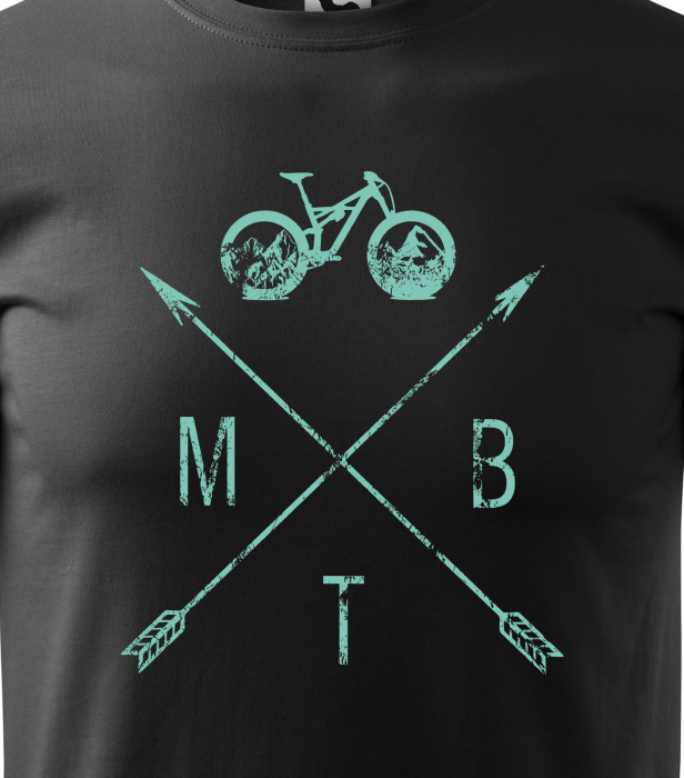 Tricou pentru biciclisti, idee de cadou, MTB Arrows [2]