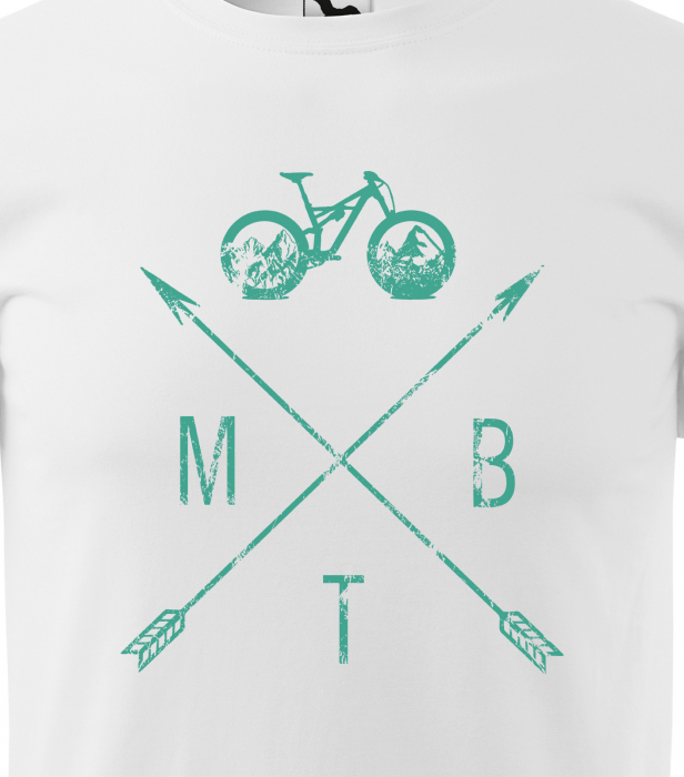 Tricou pentru biciclisti, idee de cadou, MTB Arrows [2]