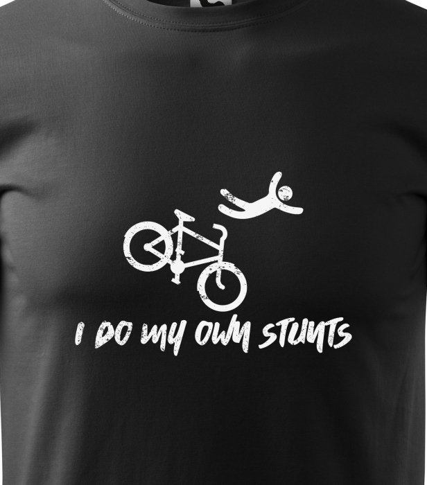 Tricou pentru biciclisti, idee de cadou, My Own Stunts [2]