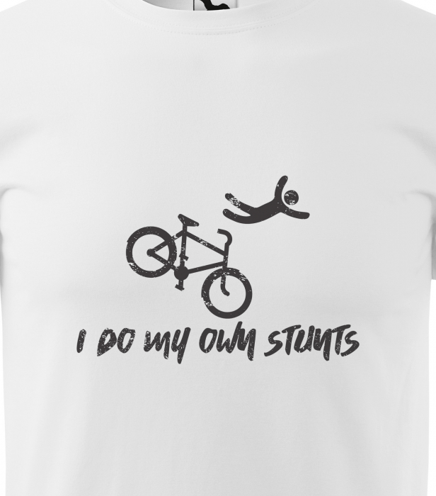 Tricou pentru biciclisti, idee de cadou, My Own Stunts [2]
