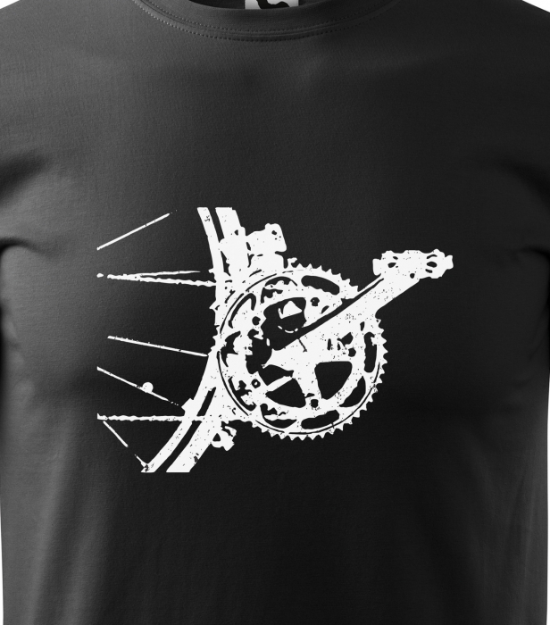 Tricou pentru biciclisti, idee de cadou, Pedal Hard [2]