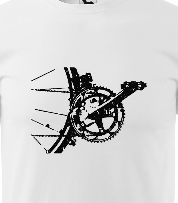 Tricou pentru biciclisti, idee de cadou, Pedal Hard [2]