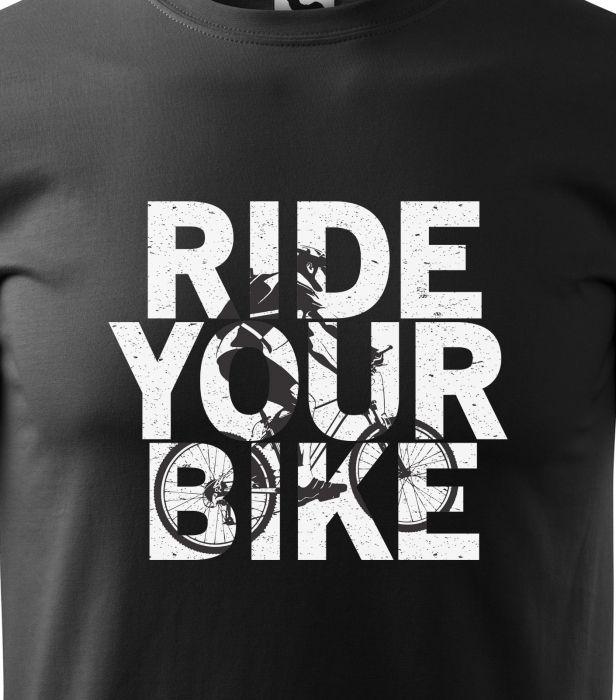 Tricou pentru biciclisti, idee de cadou, Ride Your Bike [2]