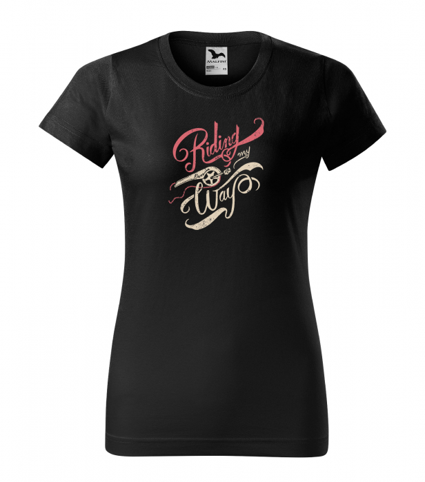 Tricou pentru biciclisti, idee de cadou, Riding my Way [1]