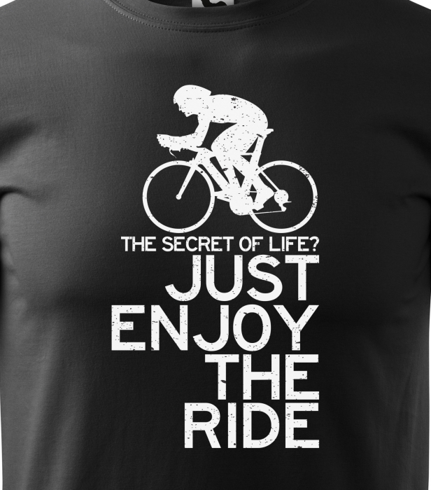 Tricou pentru biciclisti, idee de cadou, Secret of Life [2]