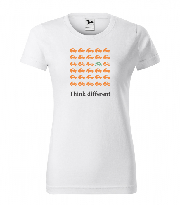 Tricou pentru biciclisti, idee de cadou, Think Different [1]