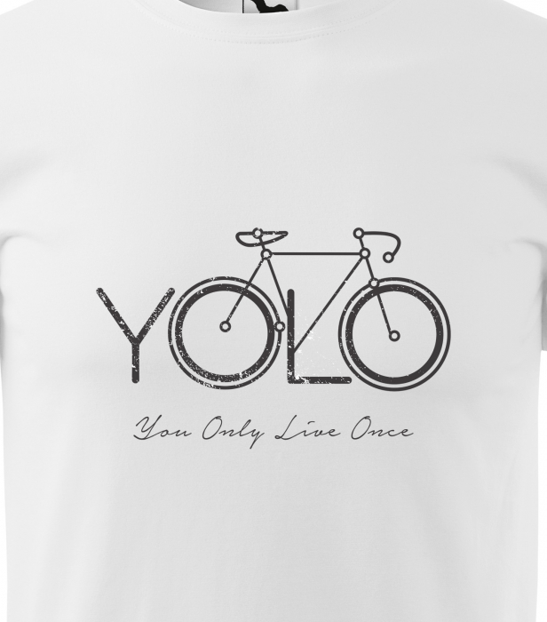 Tricou pentru biciclisti, idee de cadou, YOLO [2]