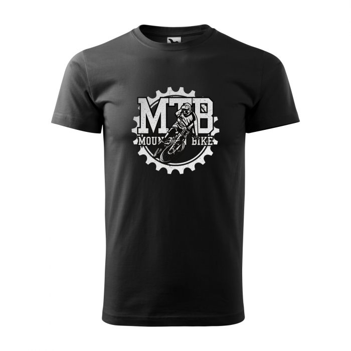 REDUCERE! Tricou de bărbati, marimea XL (negru) pentru biciclisti Mountain Bike Gear [1]