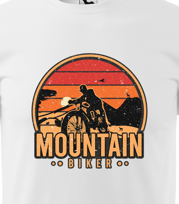 Tricou pentru biciclisti MTB, idee de cadou, Mountain Biker [2]
