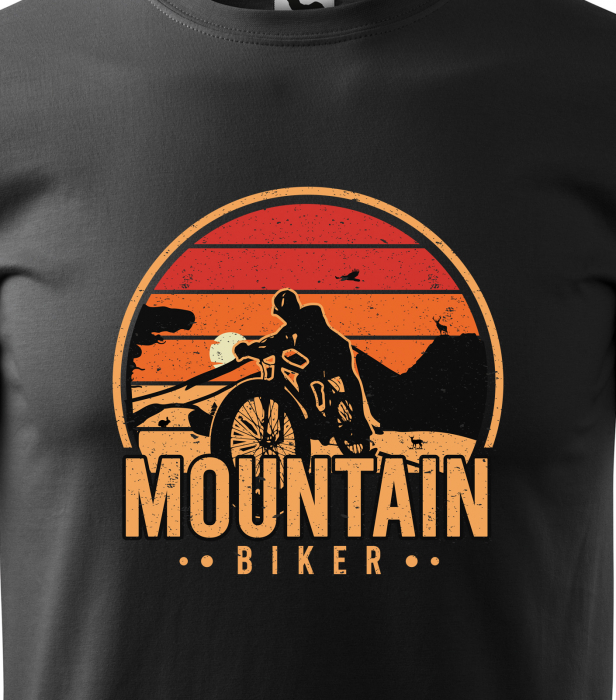 Tricou pentru biciclisti MTB, idee de cadou, Mountain Biker [2]