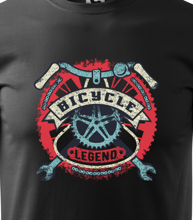 Tricou pentru biciclisti pasionati, idee de cadou, Bicycle Legend [2]