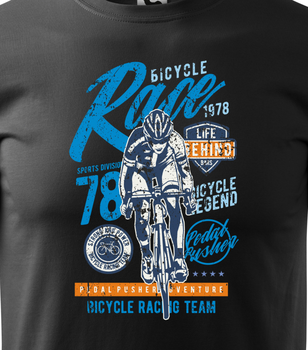 Tricou pentru biciclisti pasionati, idee de cadou, Bicycle Race 1978 [2]