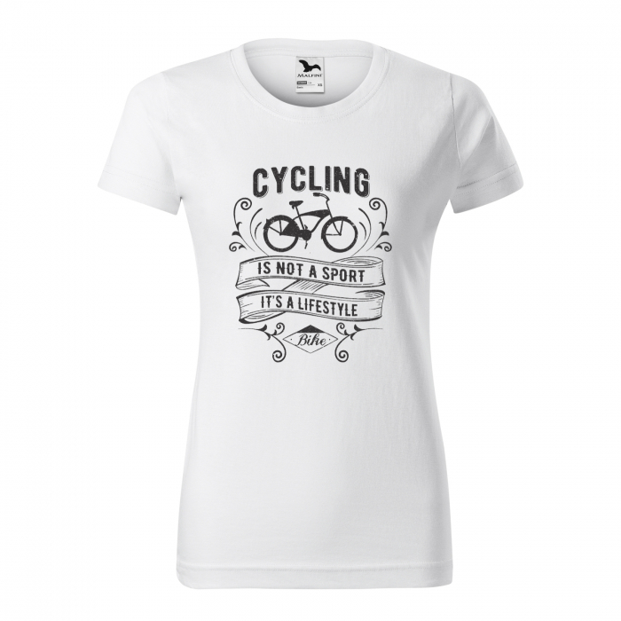 Tricou pentru biciclisti pasionati, idee de cadou, Cycling is Not a Sport its a Lifestyle [1]