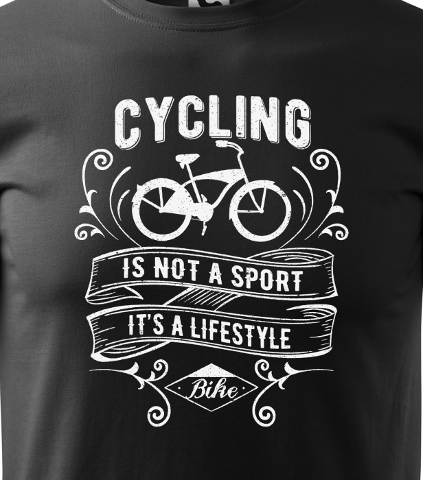 Tricou pentru biciclisti pasionati, idee de cadou, Cycling is Not a Sport its a Lifestyle [2]