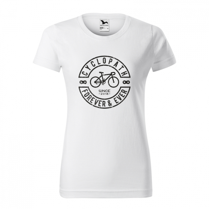Tricou pentru biciclisti pasionati, idee de cadou, Cyclopath Forever and Ever [1]