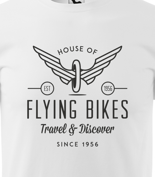 Tricou pentru biciclisti pasionati, idee de cadou, House of Flying Bikes [2]