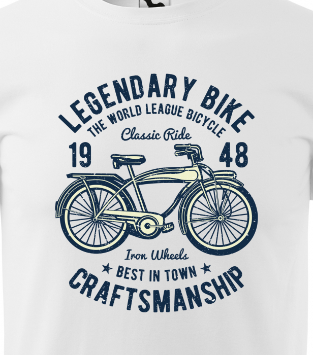 Tricou pentru biciclisti pasionati, idee de cadou, Legendary Bicycle the World League [2]