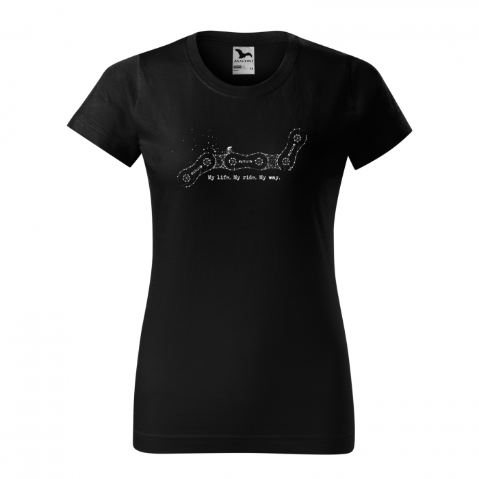 Tricou pentru biciclisti pasionati, idee de cadou, My Life My Ride My Own Way [1]