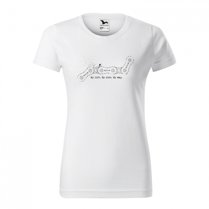 Tricou pentru biciclisti pasionati, idee de cadou, My Life My Ride My Own Way [1]