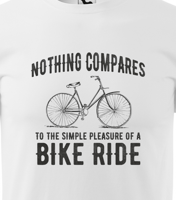 Tricou pentru biciclisti pasionati, idee de cadou, Nothing Compares to a Bike Ride [2]