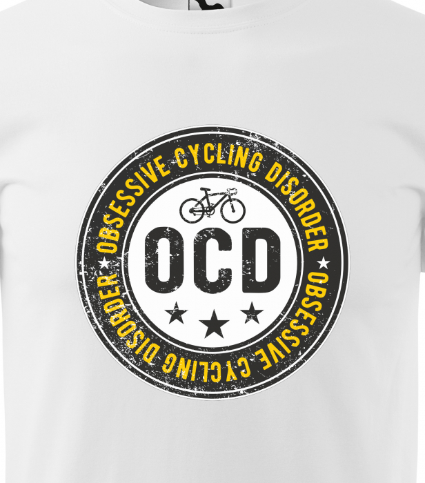Tricou pentru biciclisti pasionati, idee de cadou, Obsessive Cycling Disorder [2]