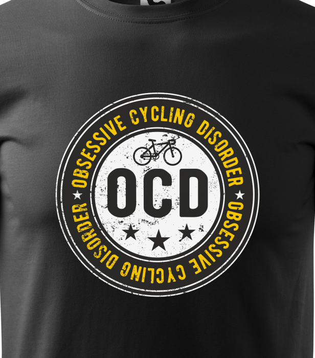 Tricou pentru biciclisti pasionati, idee de cadou, Obsessive Cycling Disorder [2]