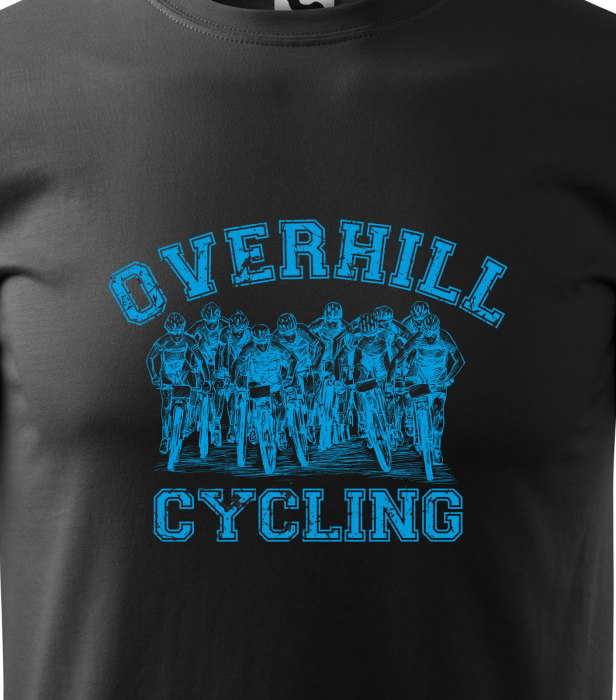 Tricou pentru biciclisti pasionati, idee de cadou, Overhill Group Cycling [2]