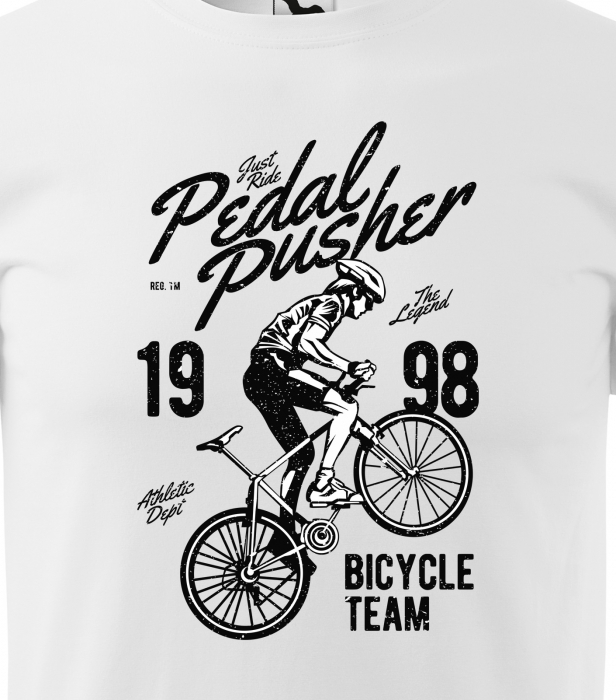 Tricou pentru biciclisti pasionati, idee de cadou, The Legend Pedal Pusher [2]
