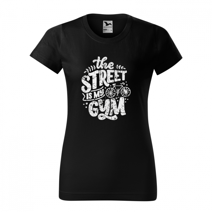 Tricou pentru biciclisti pasionati, idee de cadou, The Street is my Gym [1]