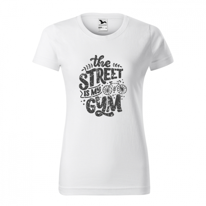 Tricou pentru biciclisti pasionati, idee de cadou, The Street is my Gym [1]
