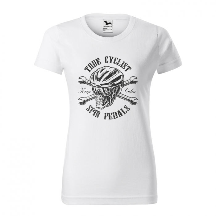 Tricou pentru biciclisti pasionati, idee de cadou, True Cyclist Spin Pedals [1]