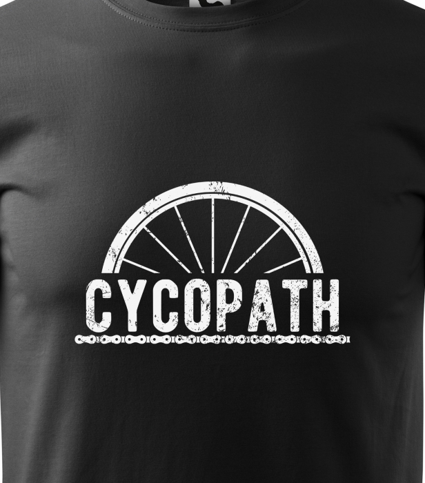 Tricou pentru biciclisti pasionati, idee de cadou, What is Cycopath [2]